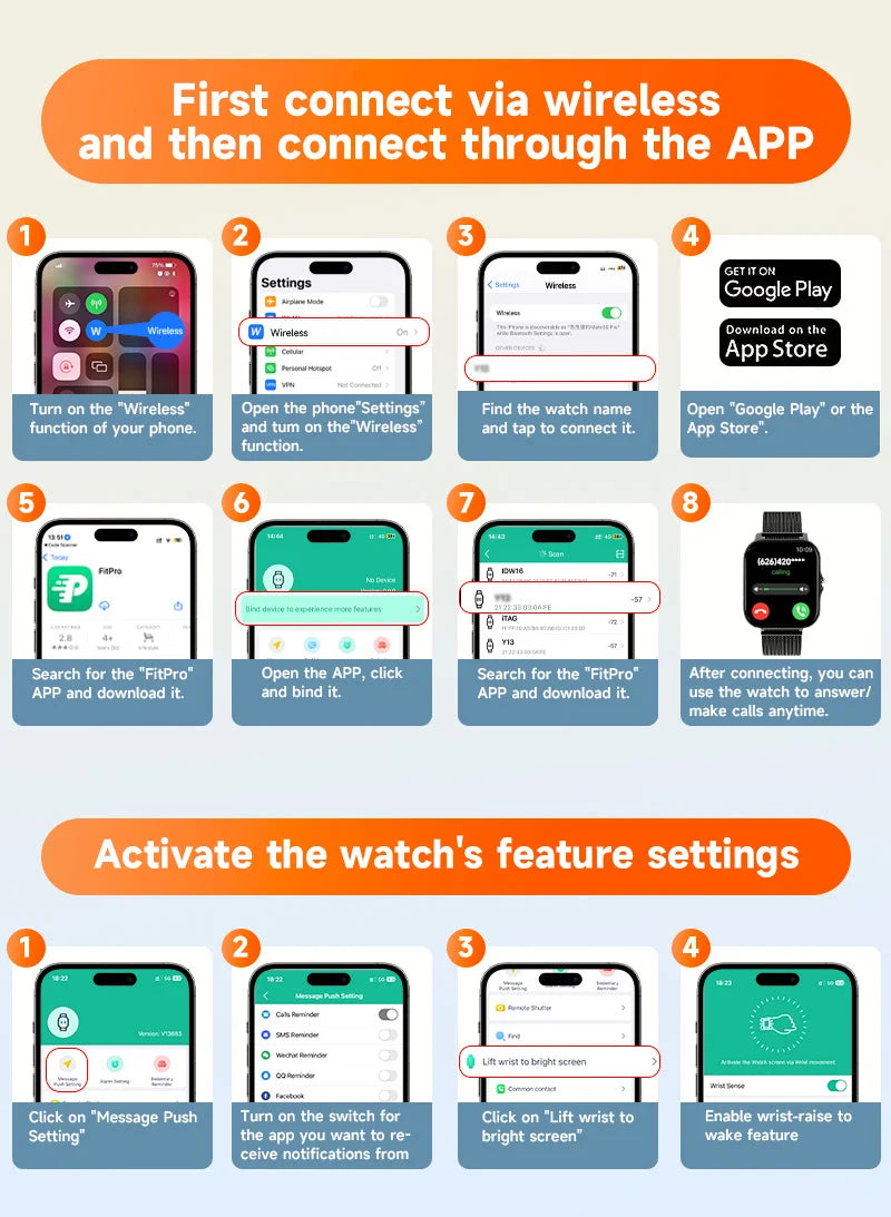 Smartwatch 1,44” – Conectividad y control en tu muñeca