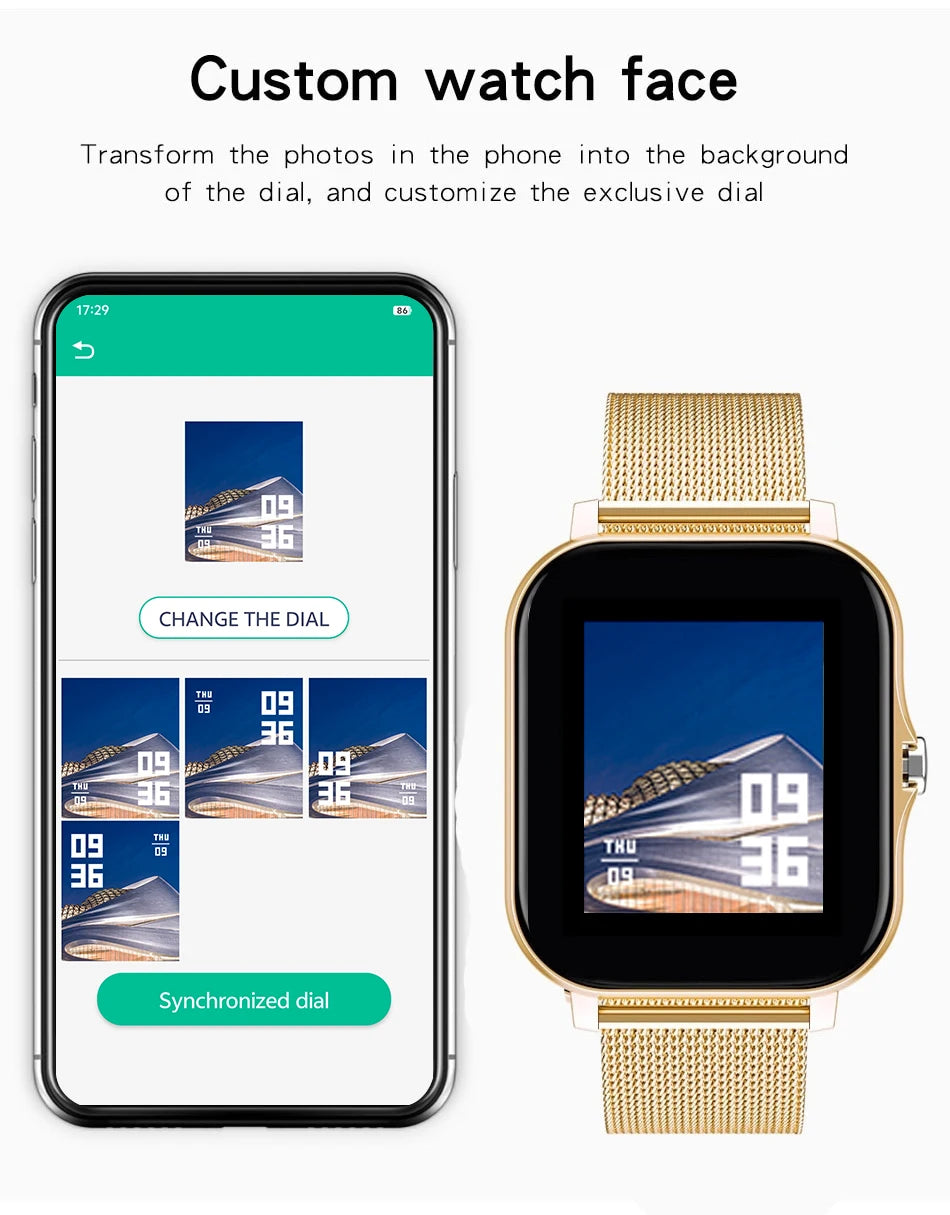 Smartwatch 1,44” – Conectividad y control en tu muñeca